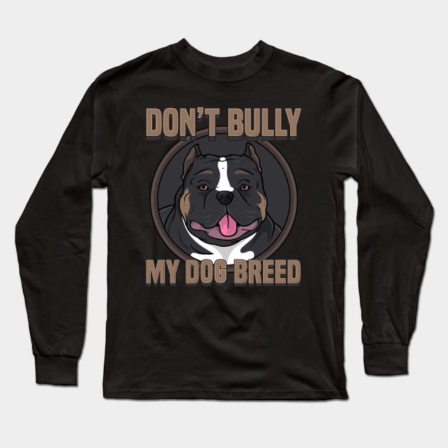 Pride Pitbull Bulldog Lover Pit Bull Awareness Dog Owner Gift Idea Long Sleeve T-Shirt by Dolde08